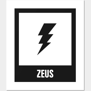 Zeus | Greek Mythology God Symbol Posters and Art